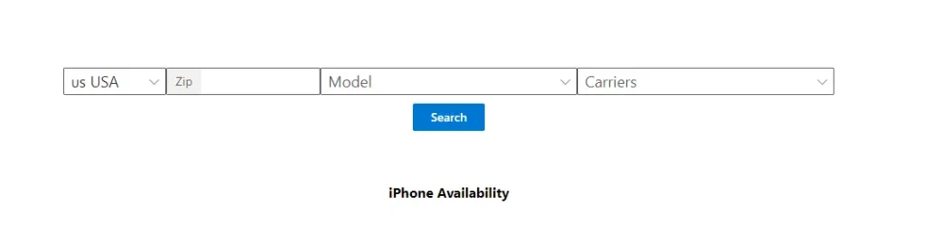 iPhone Stock Checker Online Tool