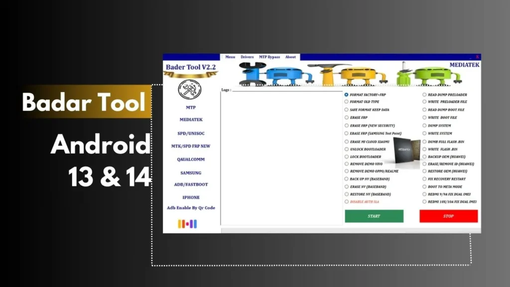 Easily Bypass Samsung FRP with Badar Tool for Android 13 & 14
