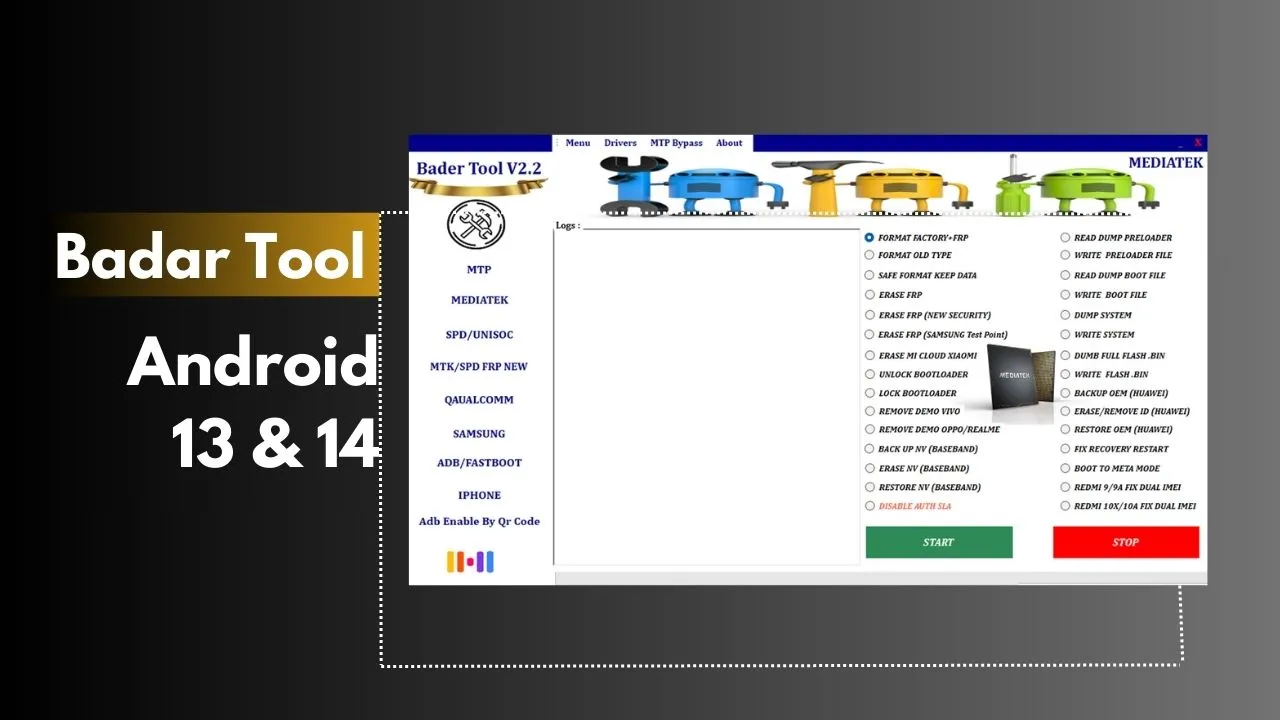 Easily Bypass Samsung FRP with Badar Tool for Android 13 & 14