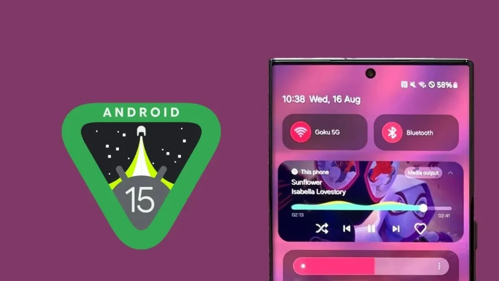 Android 15 on Samsung