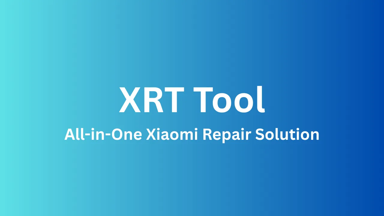 XRT Tool